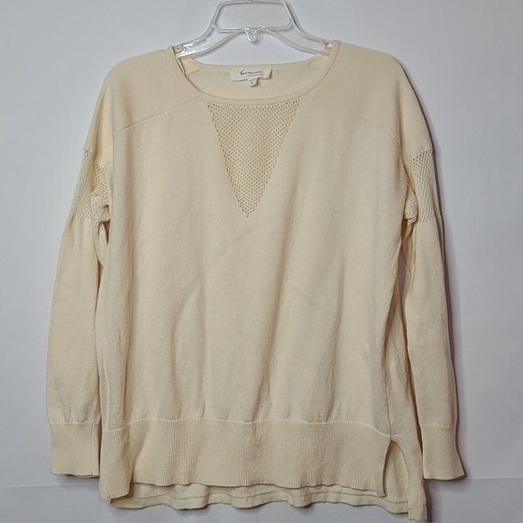 Two by Vince Camuto long sleeve cream sweater sz M - Picture 1 of 7